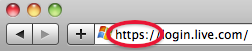 HTTPS web address example