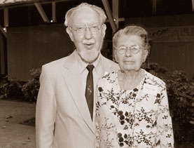 A picture of Hilbert and Calista Unger