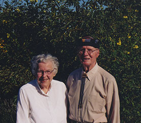 A picture of Helen Wheeler Hastay and Millard Hastay