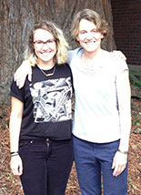 Rachel Cox ’84 and daughter Sara Kelemen ’17 