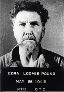 Ezra Pound was captured by US troops in 1945.