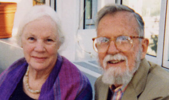 A picture of Katharine Saremal Cornwell and Bruce Cornwell