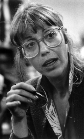 Katherine Dunn in 1987. “Write as though nobody has ever written anything before,” Prof. Lloyd Reynolds told her.