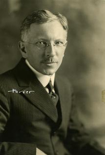 Reed President Richard F. Scholz, ca. 1920;