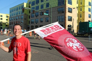 Todd Hesse at Portland Marathon