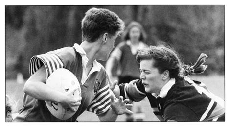 rugby tackle