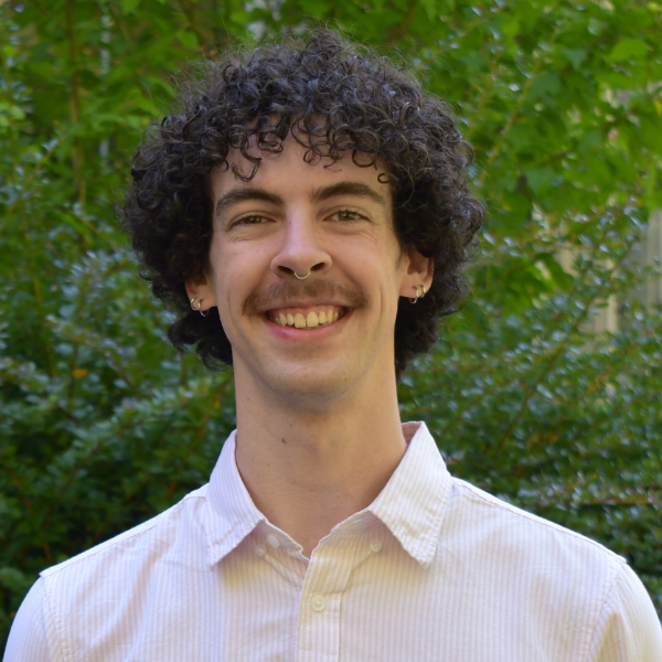 Staff portrait of Evan Heintz, Admission Fellow.