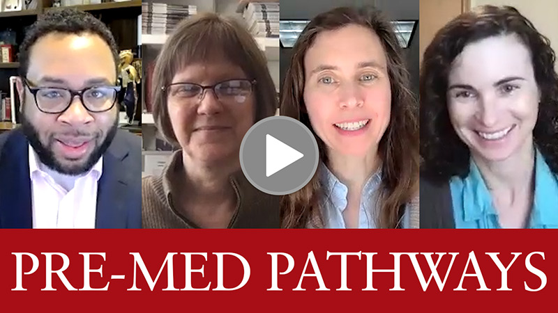 pre-med pathways video button