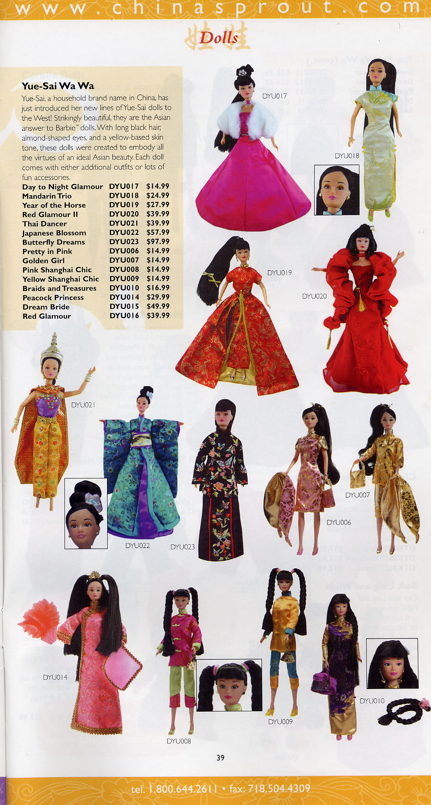 Jeweled Dancer Doll for sale online 2001 Yue Sai WA Wa
