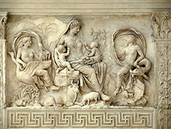 Pax, Italia, Tellus, Venus