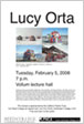 Lucy Orta poster