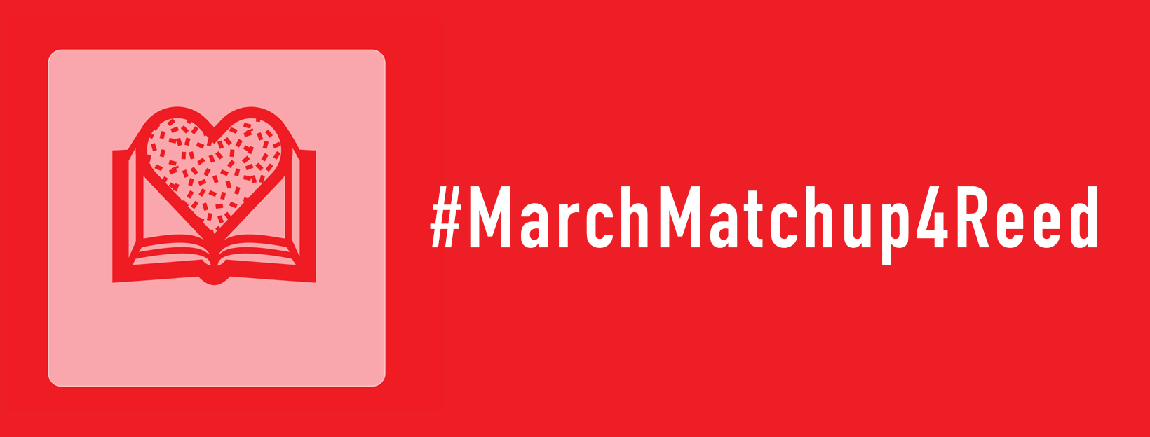 March Match Facebook cover image with heart