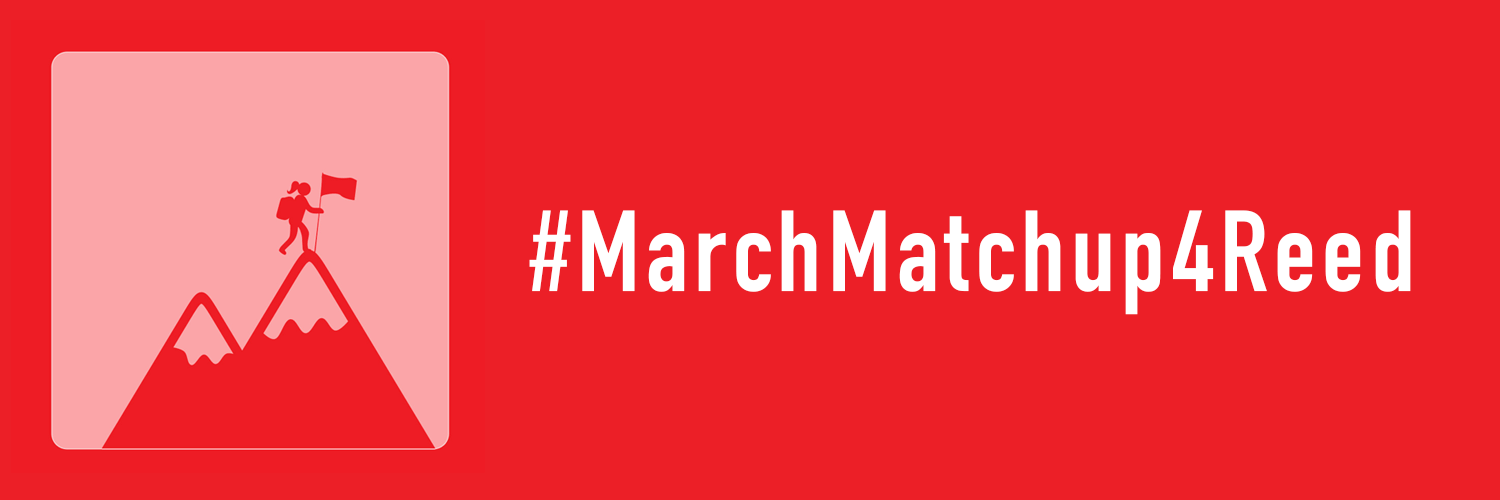 March Match Twitter cover image with climber