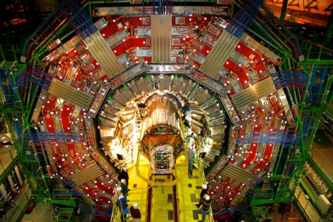 The CMS deterctor at CERN's LHC