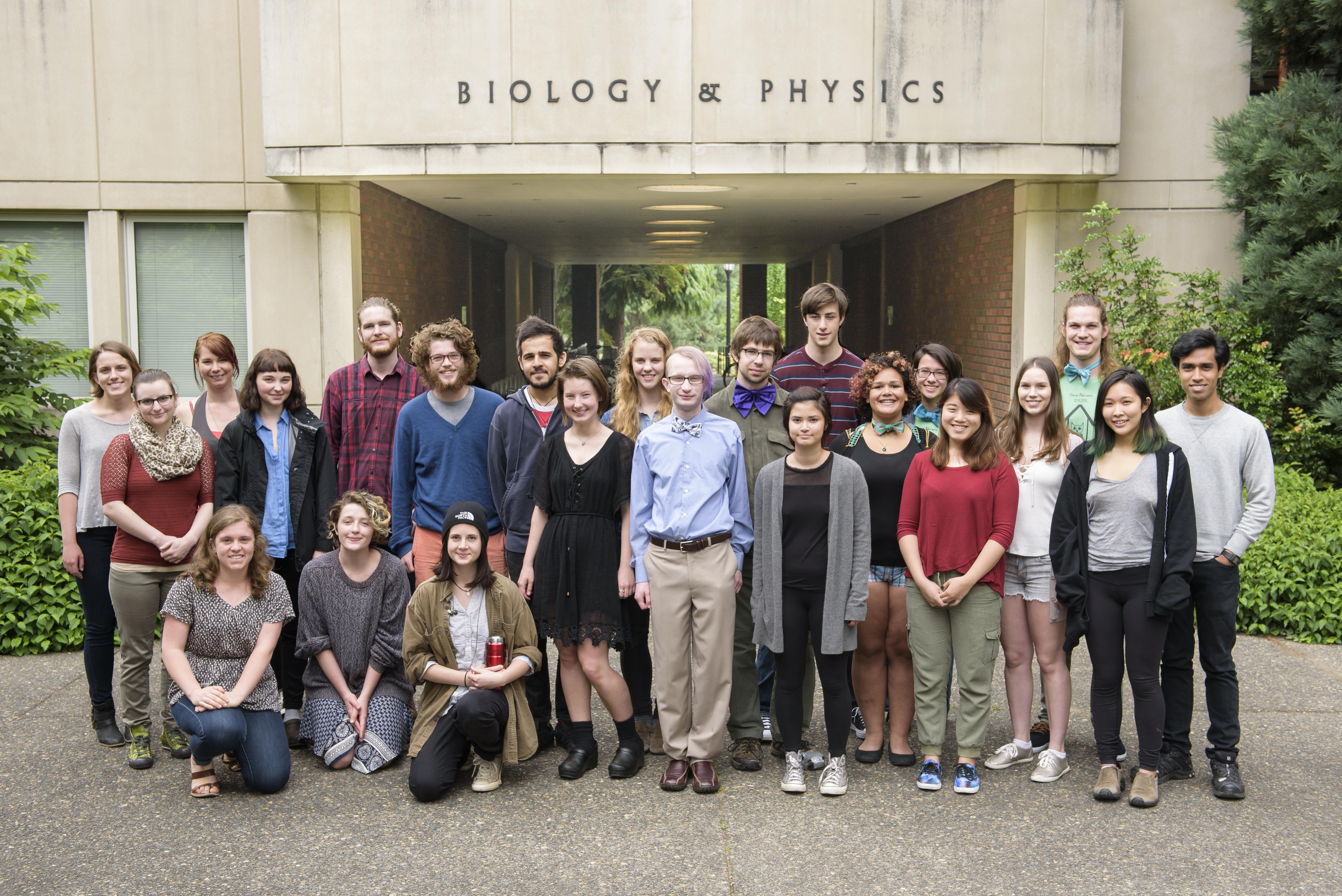 2016 Summer Research Students