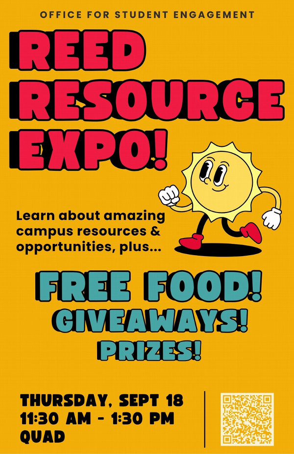 Digital poster of the 2025 Reed Resource Expo