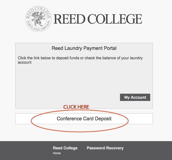 laundry navigations screen shot