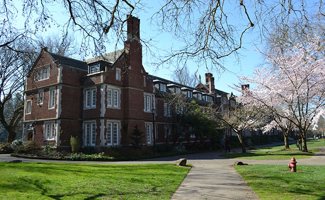 Reed College Old Dorm Block