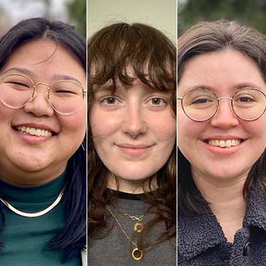 Three students selected for 2023 honors