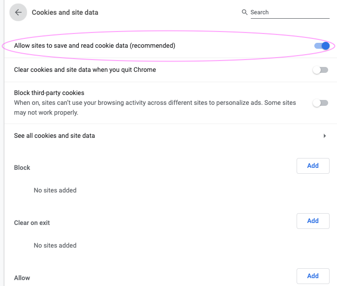 Enable Browser Cookies CIS Help Desk Reed College