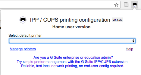 chrome cups printers