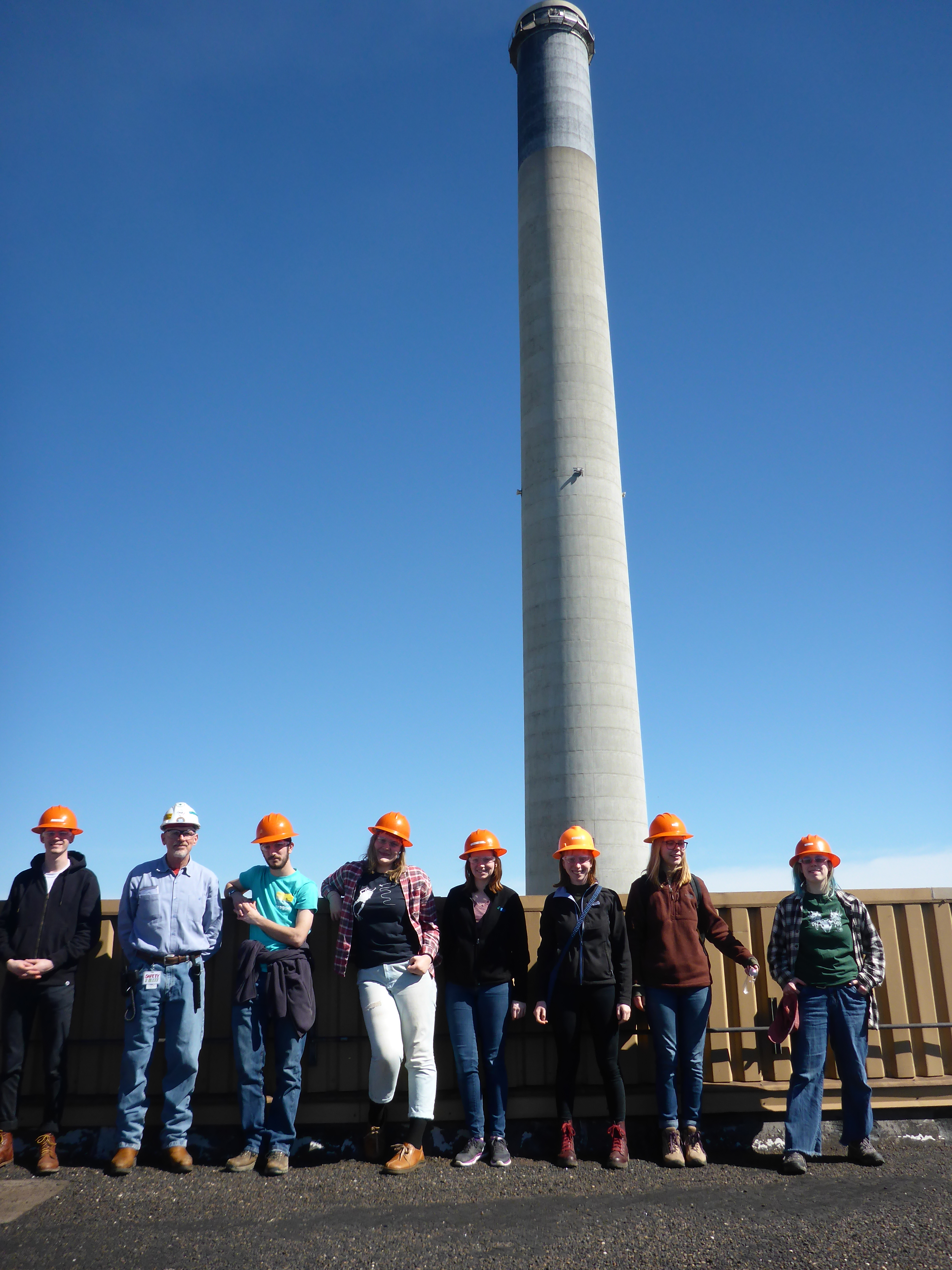 2017 fieldtrip to the Boardman power plant and wind energy farms.