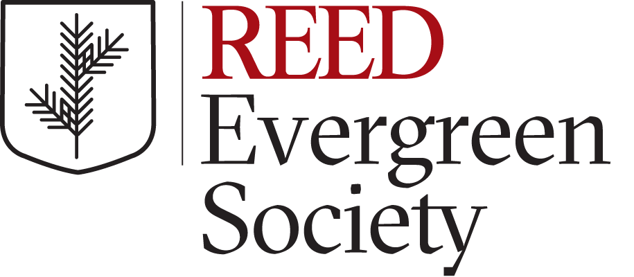 Logo for the Reed College Evergreen Society.