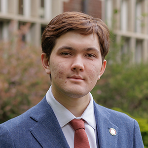 Headshot of Alastair Budd.