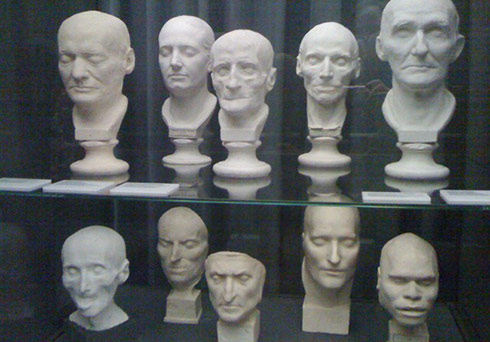 head sculptures