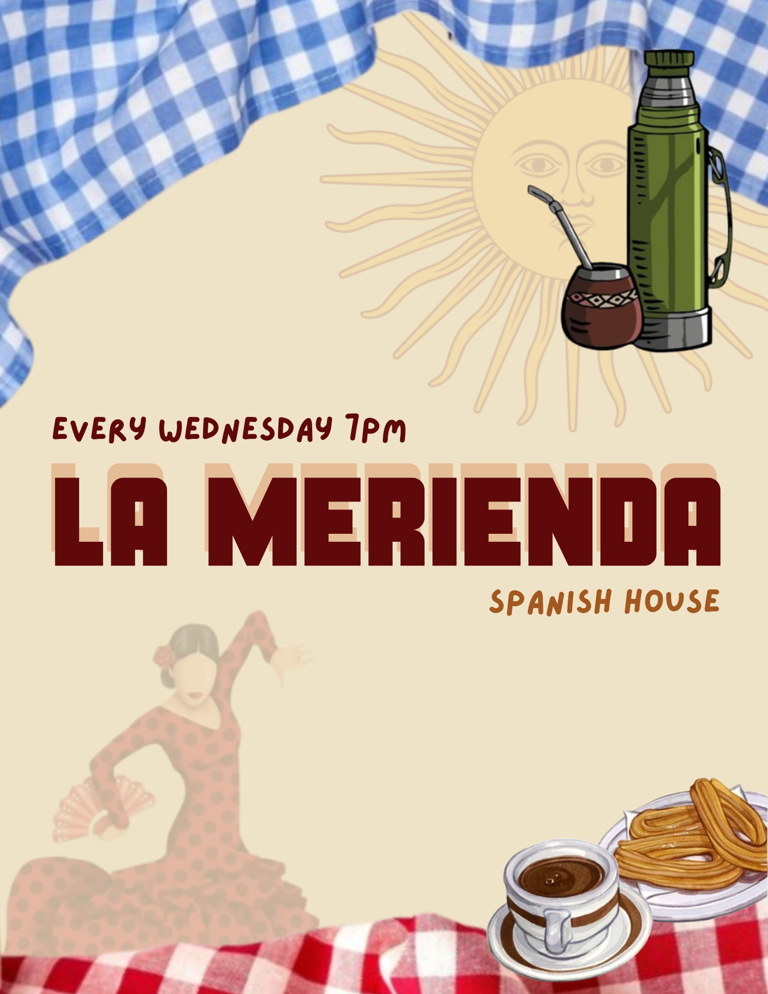 La merienda flyer