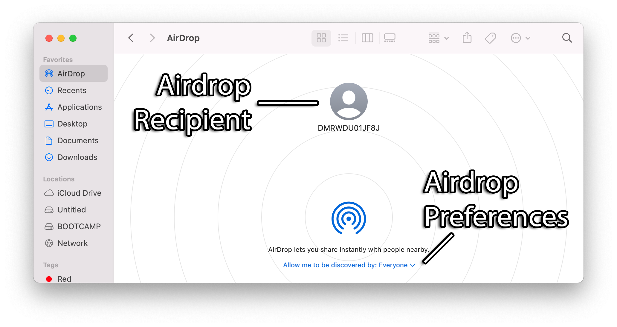 MacOS Airdrop