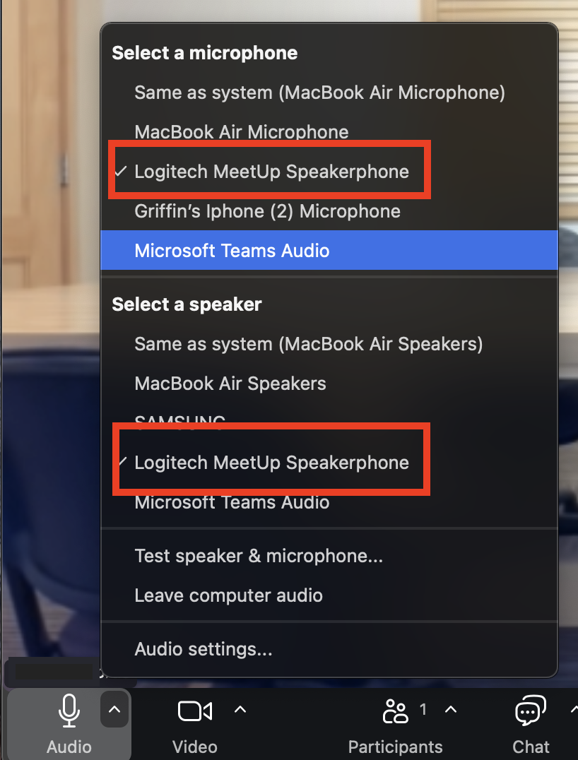 Logitech Microphone/Speaker