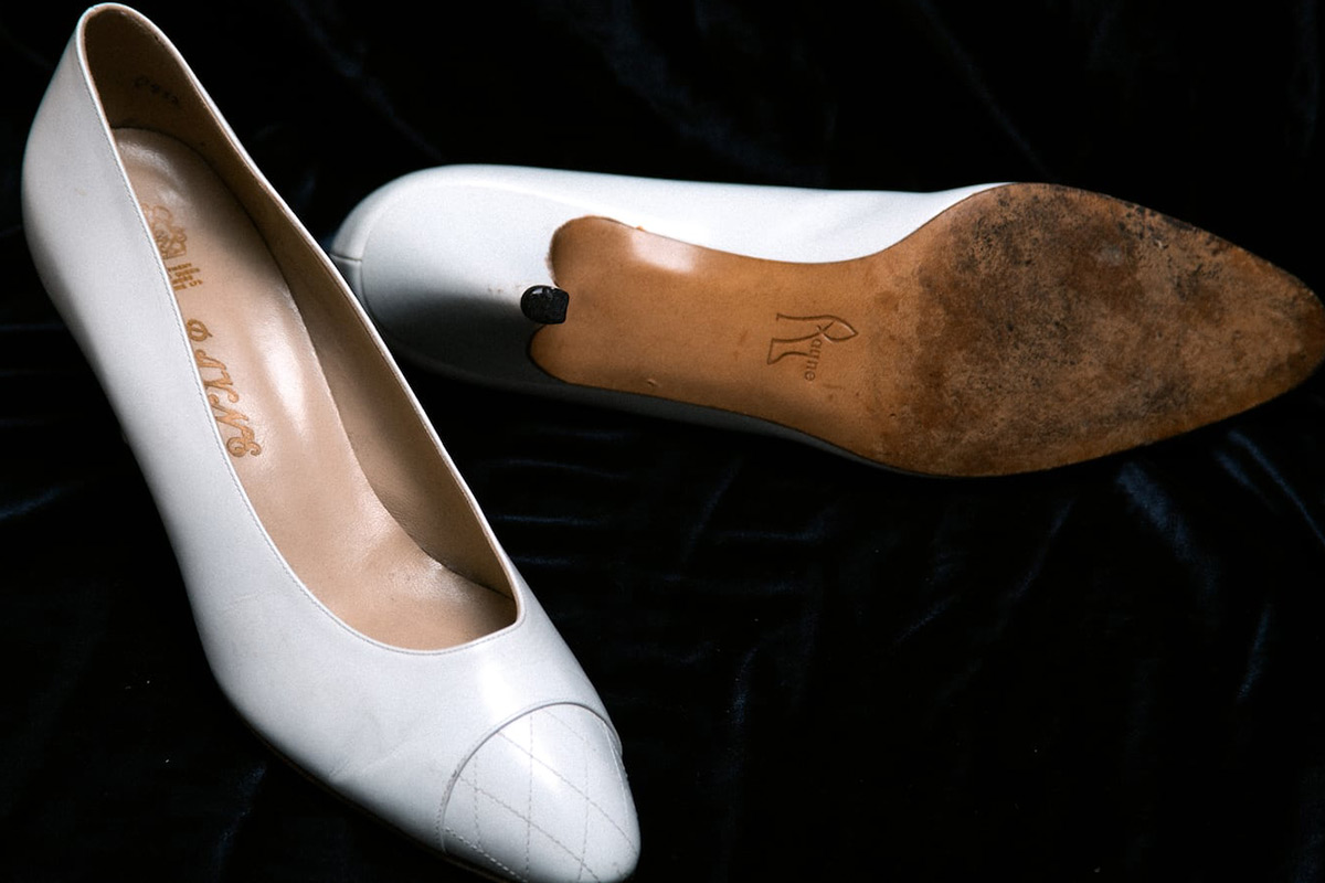Princess Diana's Shoes on Display in Collaboration with Cooley Gallery