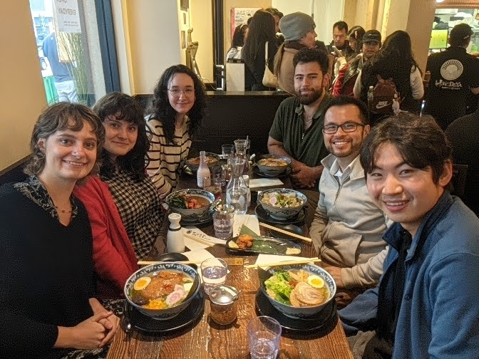 Thought Lab dinner at CogSci 2025