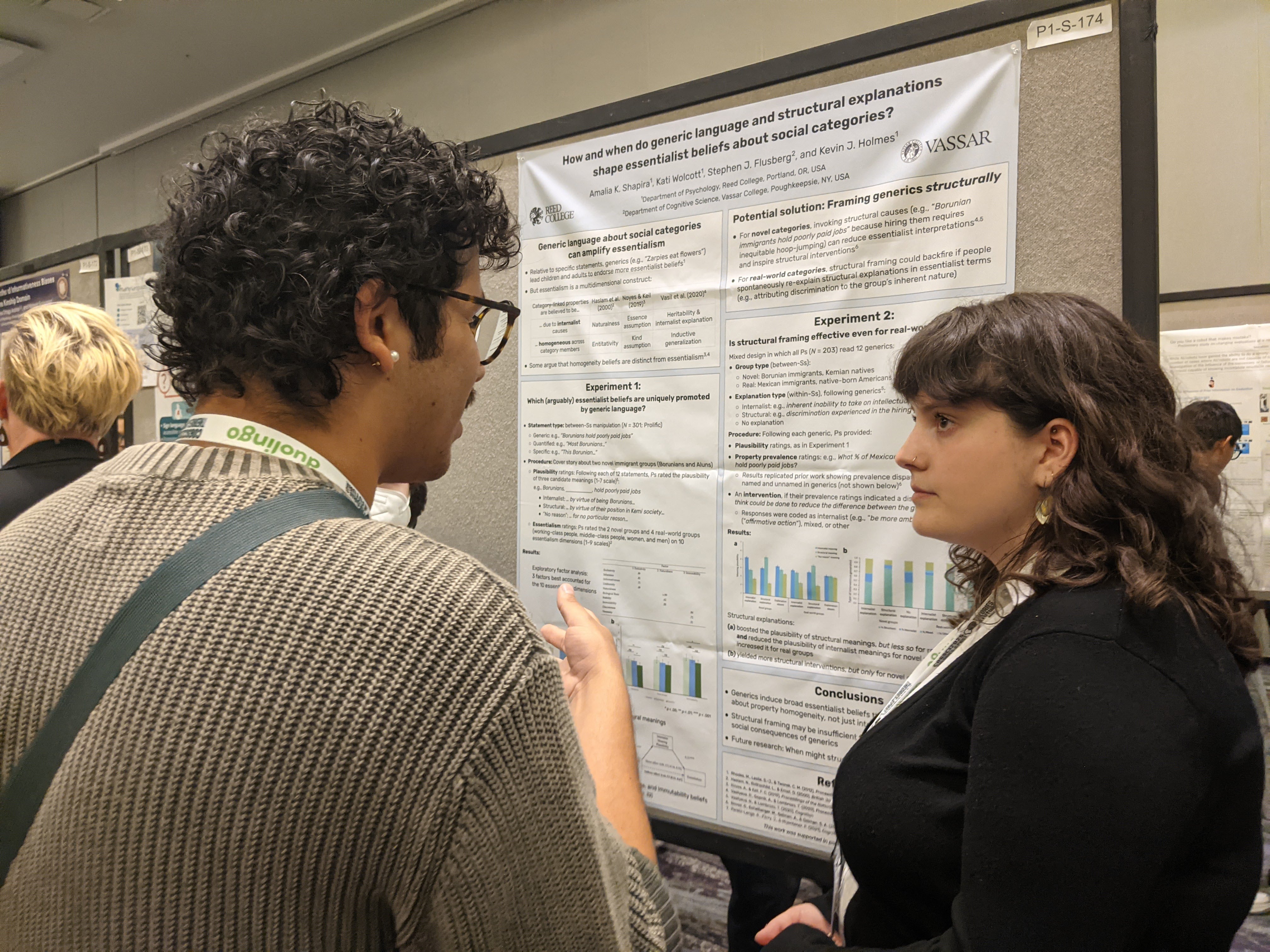 Amalia Shapira presents at CogSci 2025