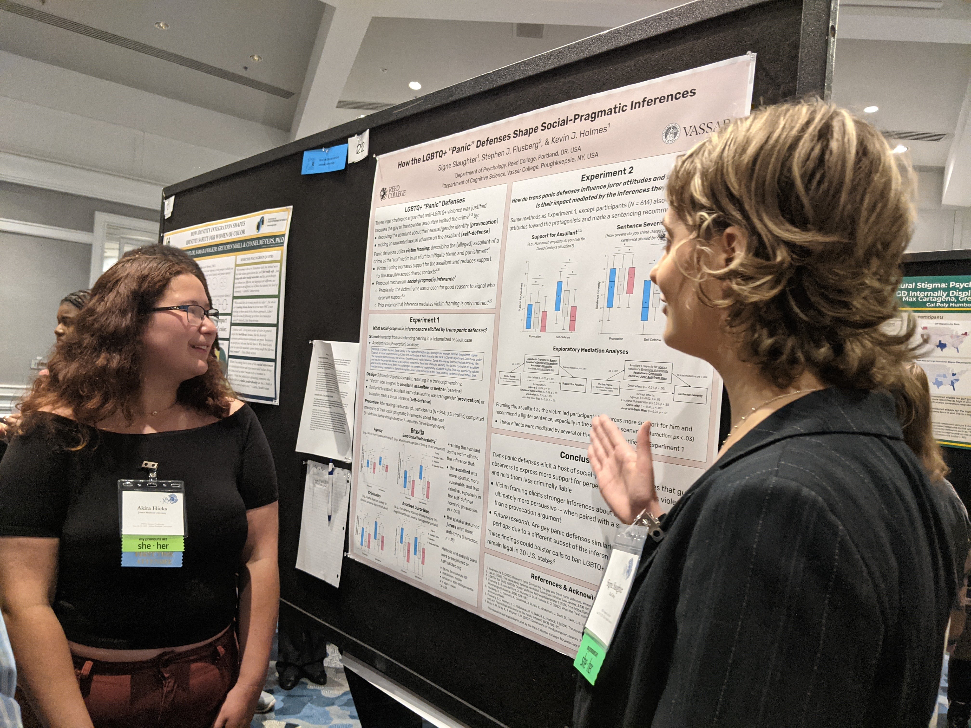 Signe Slaughter presents at SPSSI 2025