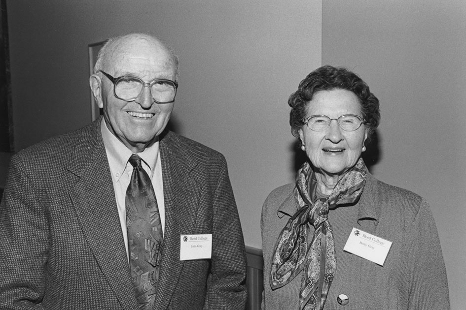 Walking around campus in the early nineties, Betty Gray thought students seemed &amp;#8220;too somber.&amp;#8221; Mindful of their own backpacking trips in the Cascade Mountains, John and Betty established the Gray Fund to &amp;#8220;liven things up.&amp;#8221; All events are sub-free and open to students, faculty, and staff.