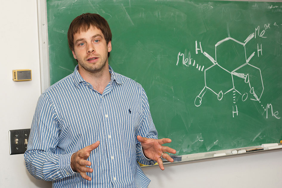 Radical insight: Silas used cascade reactions to synthesize artemisinin.&amp;#160;