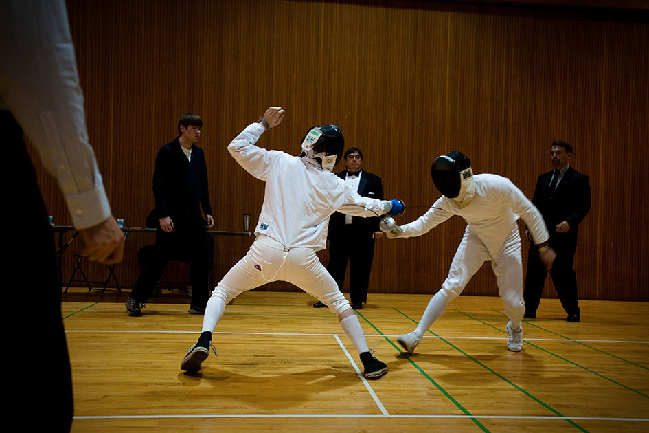 Freshman, Undefeated, Wins Fencing Tourney