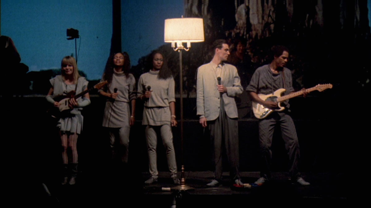 Stop Making Sense, the 1984 concert film featuring Talking Heads, directed by Jonathan Demme.