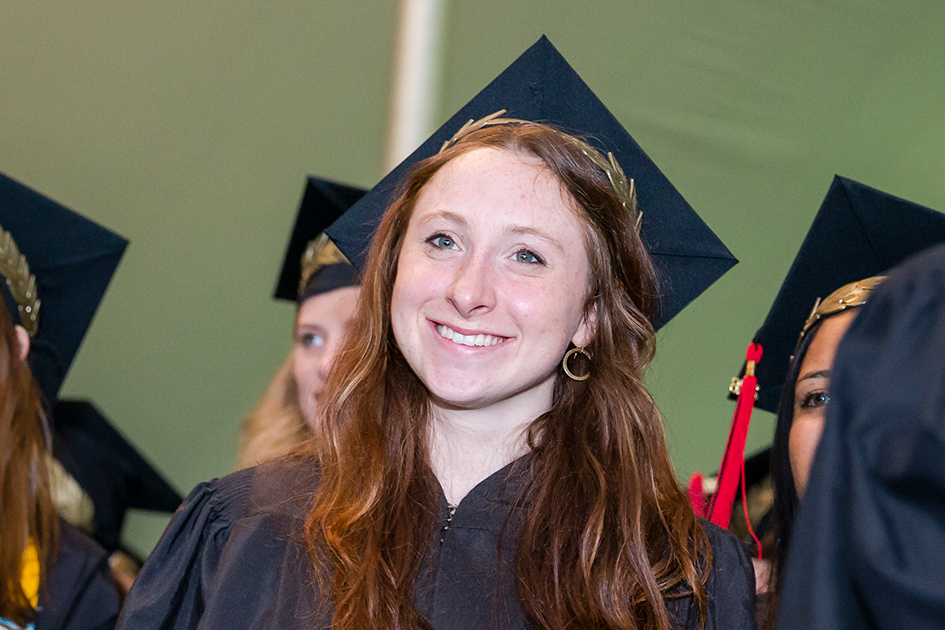 Sarah Brauner &amp;#8217;16 Won a Meier Award for Distinction in Economics for her thesis on preference theory.