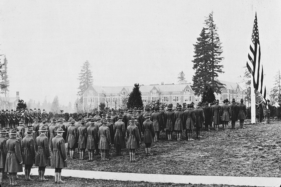 Student Corps on the Great Lawn