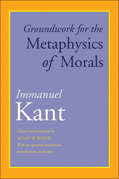 Groundwork for the Metaphysics of Morals cover