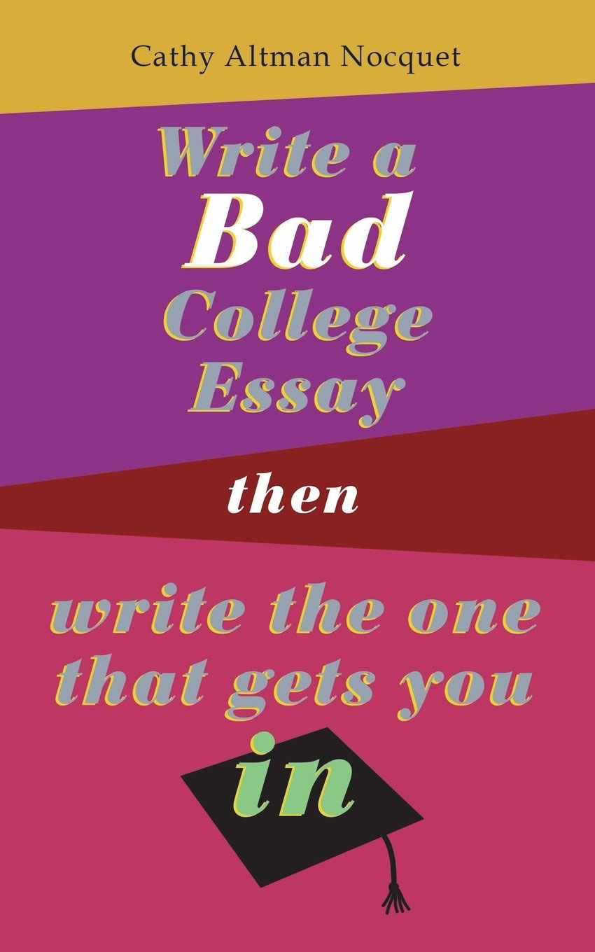 Write a Bad College Essay book cover
