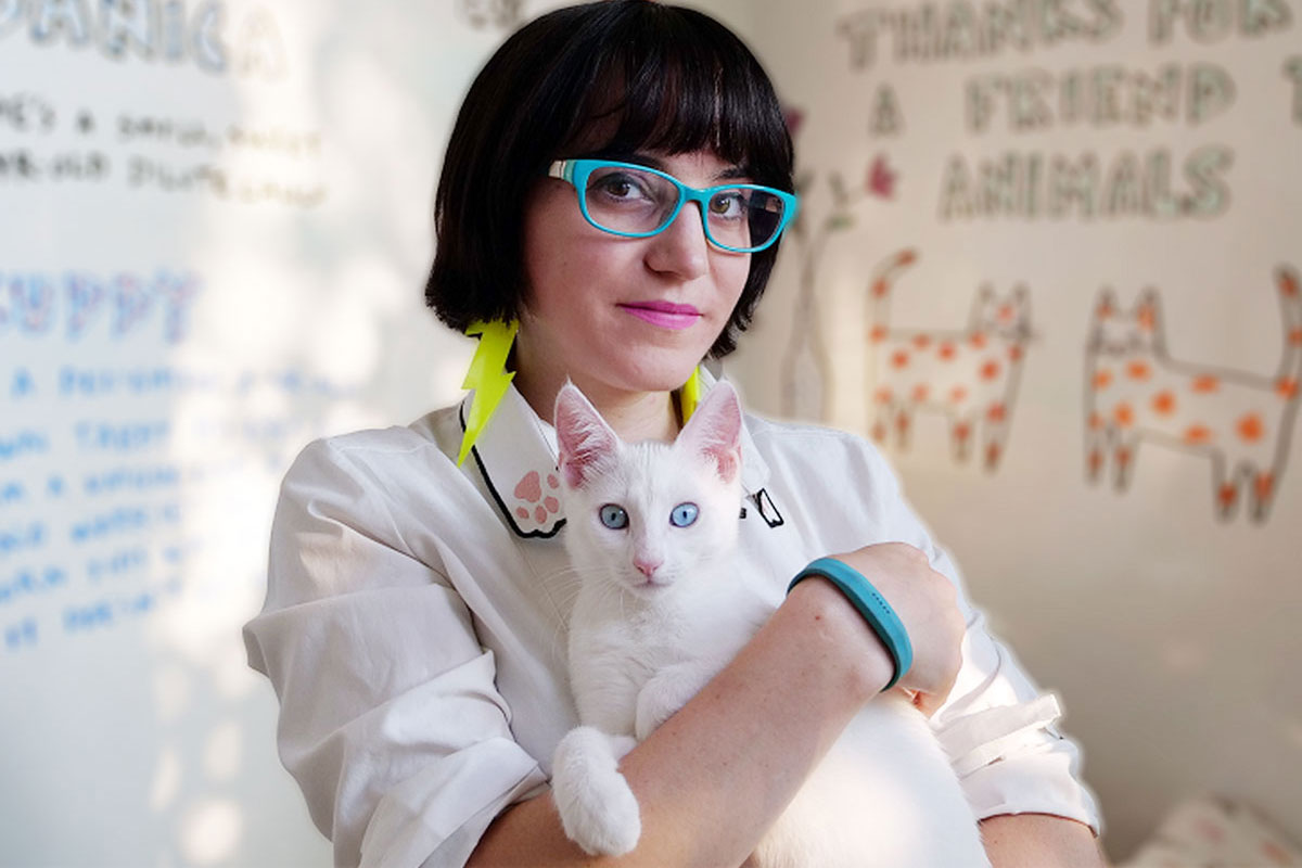 Lillian Karabaic &amp;#8217;13 and her cats guide you through the world of financial planning.