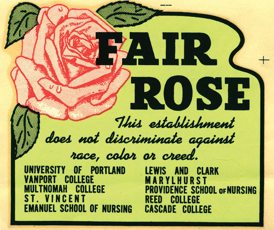 Fair Rose decal