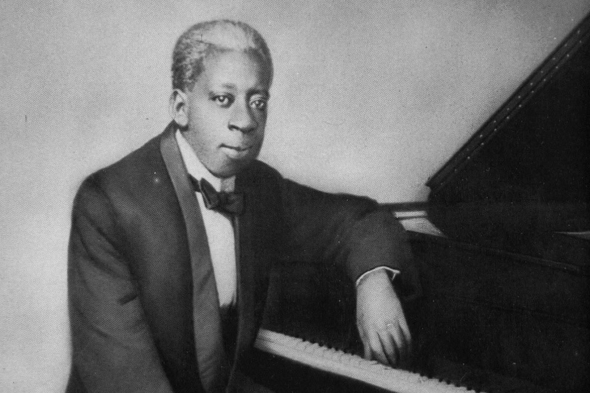 Ragtime pianist Tony Jackson. Jackson was an influential and virtuosic performer in New Orleans and Chicago in the early twentieth century.