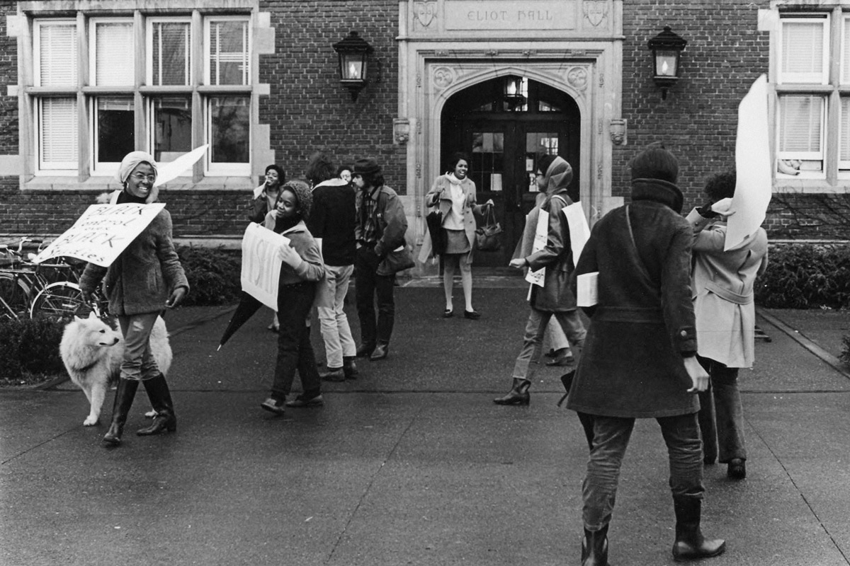 1968:&amp;#160;Formation of the Black Students Union. BSU goes on to occupy Eliot Hall to demand a Black Studies Program.