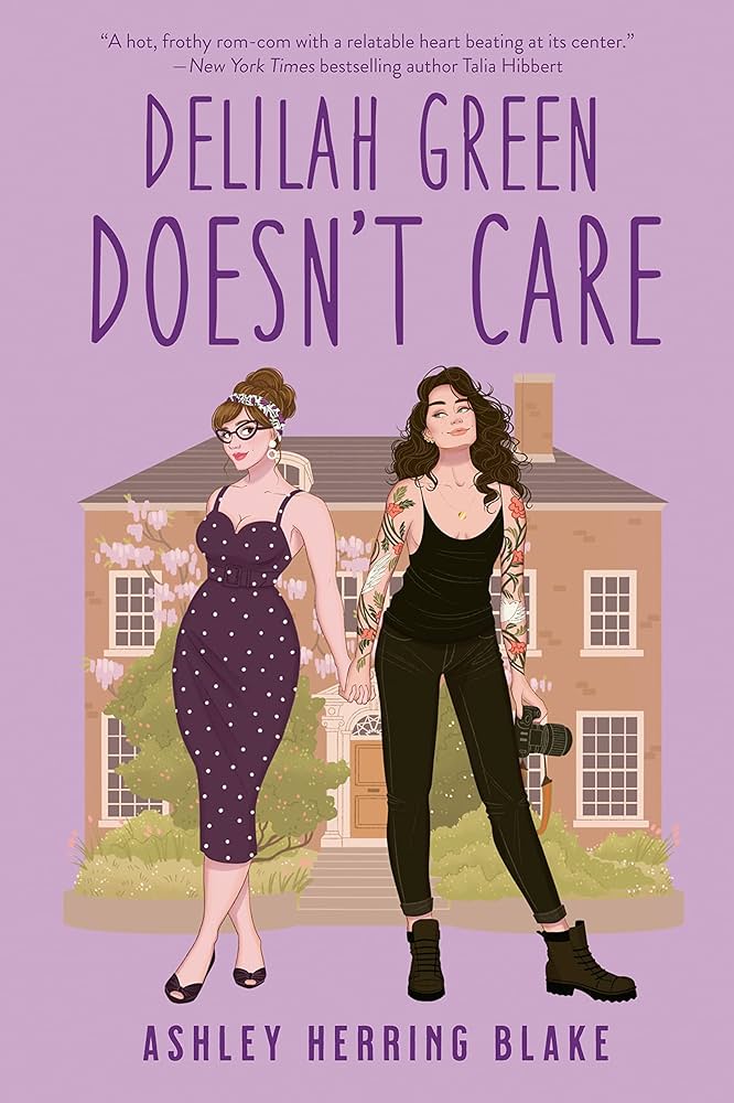 The Delilah Green Doesn't Care book cover.