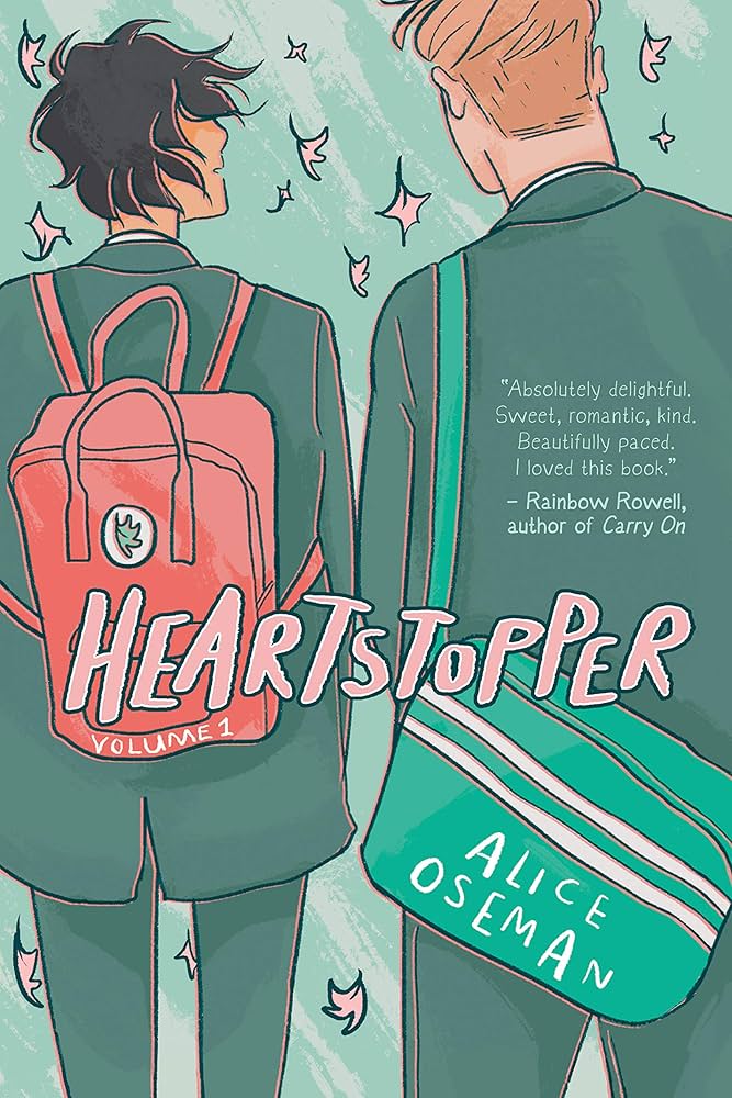 The Heartstopper book cover.